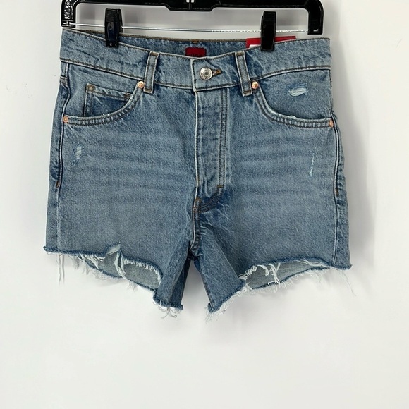 Hugo NWT denim shorts women’s 27 button fly - Picture 1 of 7